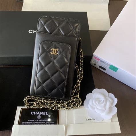 chanel phone bag 2017|chanel small chain bag.